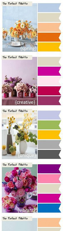 zestaw kolorow na dekoracje