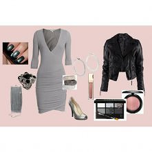 grey dress