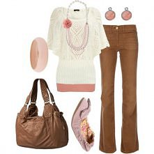 brown + pink