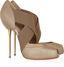 złote Christian Louboutin