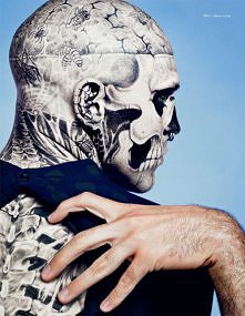 102/ Rick Genest (Zombie Boy)