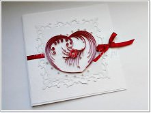 Quilling heart