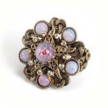 pierścionek ze szkłaem weneckim