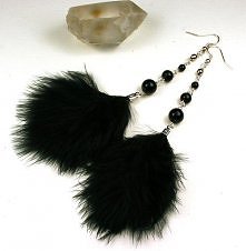 Puchatki czarno- srebrne