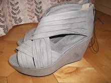 Śliczne koturny WEDGES 39 H&M