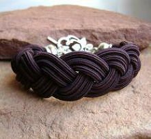 Pleciona z grubego sutaszu. e-galeriabizuterii.pl