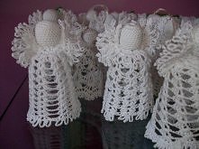 aniołki szydełkowe