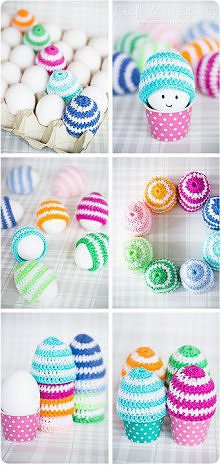 jaja w czapeczkach :))