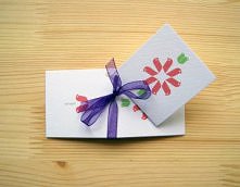 Bileciki prezentowe - ptaszki