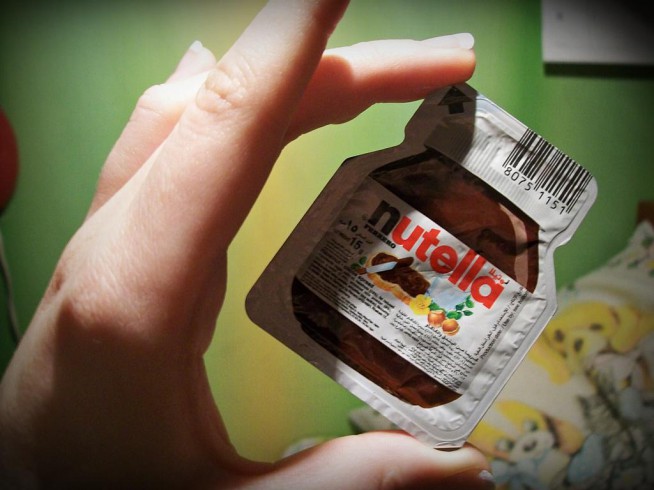mini nutella.