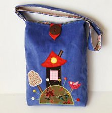 Niebieska listonoszka - Domek