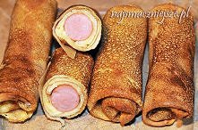 Parówki w naleśnikach