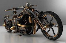 Steampunk Motorcycle