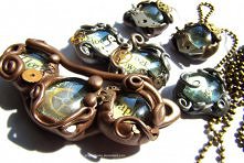 steampunk biżuteria