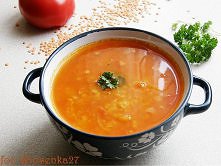 zupa: czerwona soczewica + ...