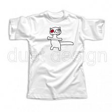 T-shirt Cat XL duet design