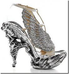 Eagle inspired heels
