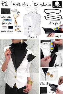 zmień marynarkę na inną!