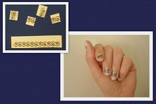 paznokcie ozdobione tatuaża...