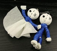 Kolczyki laleczki voo doo 2