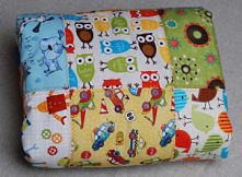patchwork podszyty minky dla malucha ...