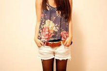 kwiecista bluzka