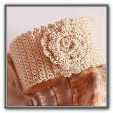 szydełkowa bransoletka