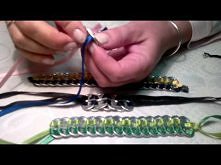 PULSERAS CON ANILLAS DE REFRESCOS.