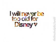never too old! ♥