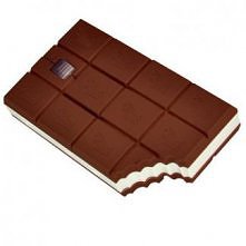 myszka do komputera w kształcie czekolady mniam!