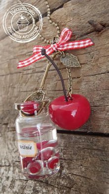 wisienki w syropie naszyjni...