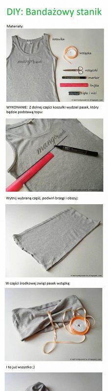 DIY: bandażowy stanik