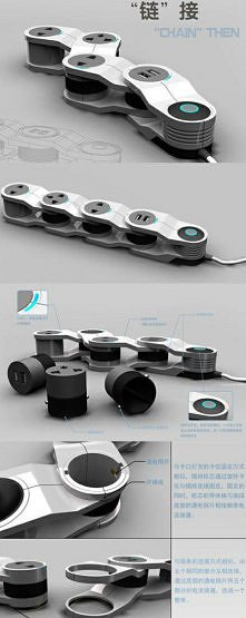 zakręcony przedłużacz