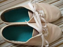 wkładki do butów z filcu : )