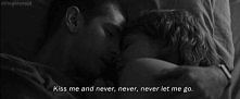 never let me go..