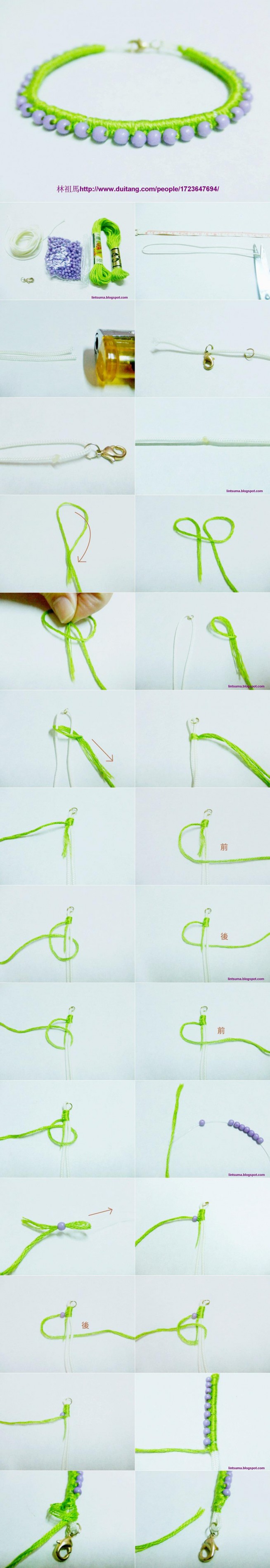 Bransoletka - tutorial