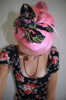 różowo- kwiatowo ;)