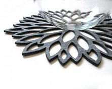 serwetka aster szara 35cm