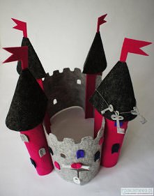 Wow! Zamek, ale z filcu!