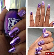 Błyszczący fiolet ;)