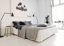 Grey bedroom