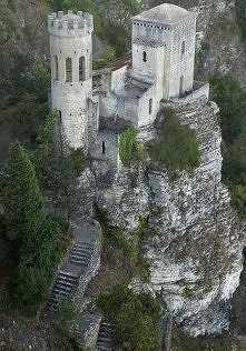 Castle in Sicily Italy