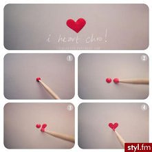 jak zrobić serduszko <3