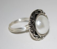 guzik+drut=pierścionek