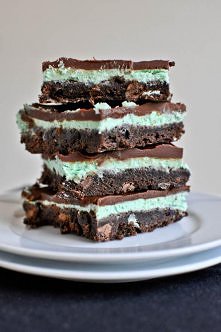 Mint brownies!
