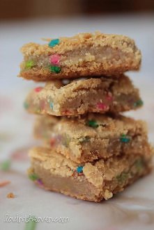 cake batter bars