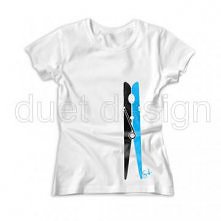 T-shirt Damski 101STM duet design