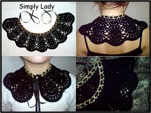 Kołnierzyk w stylu gotyckim.