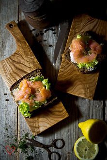 Bliźniacze deseczki do serwowania - dla dwojga :)