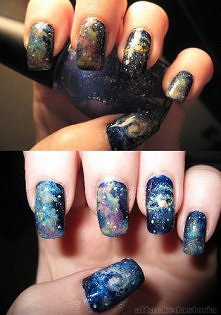 galaxy paznokcie part 2.